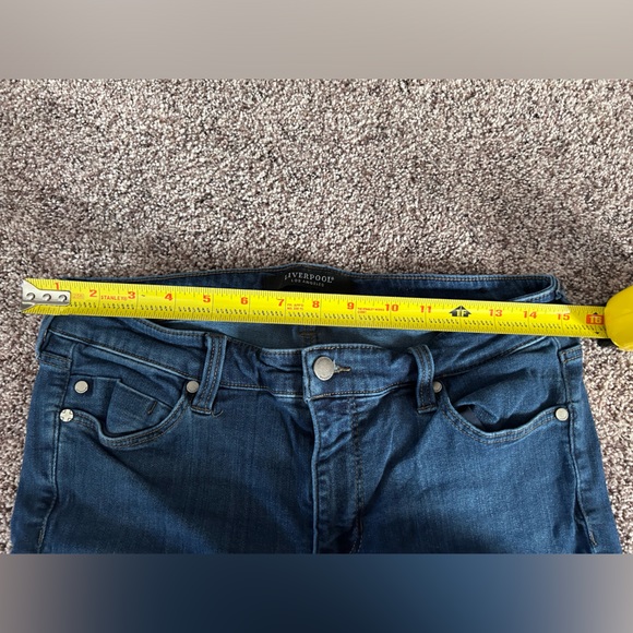 LIVERPOOL PETITE ABBY ANKLE SKINNY HIGH PERFORMANCE DENIM. 12P - Picture 5 of 7